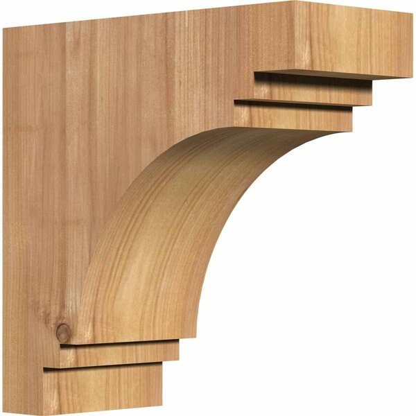 Pescadero Smooth Corbel, Western Red Cedar, 3 1/2